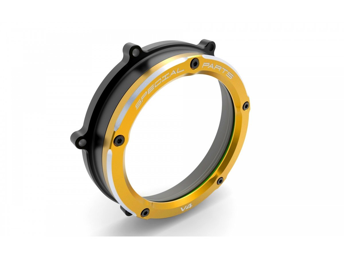 CCV401 - DUCABIKE Ducati V4 (2018+) Clear Clutch Cover – Accessories in the Motodeal Motorcycle Aftermarket Accessories and Parts Online Shop