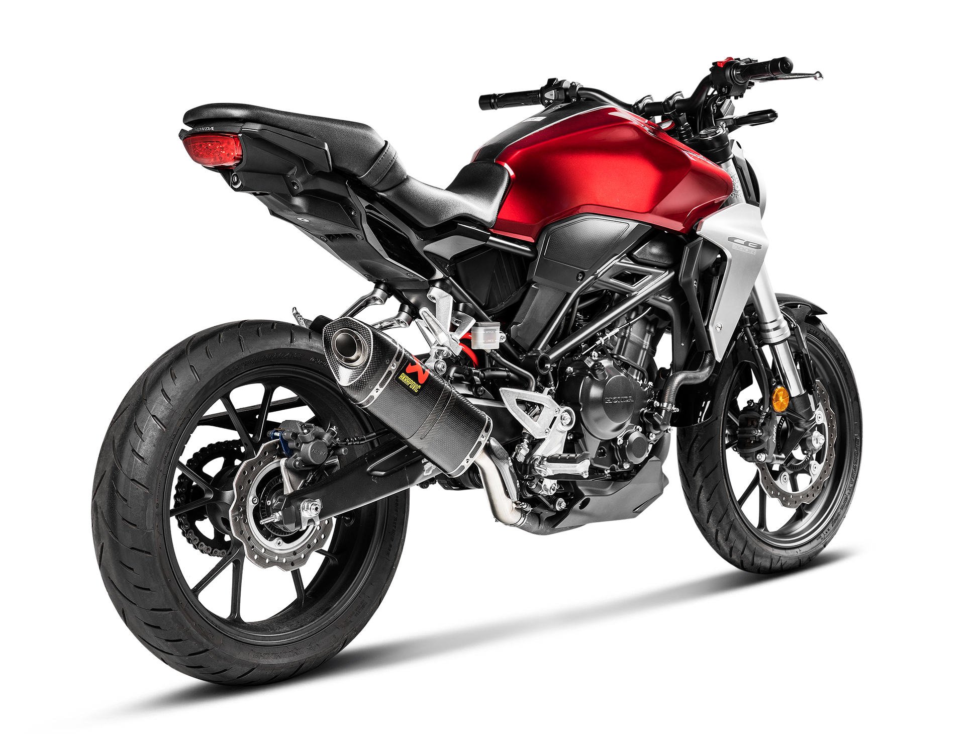 AKRAPOVIC S-H3SO7-APC Honda CB300R (2020+) Slip-On Exhaust (carbon) – Accessories in the 2WheelsHero Motorcycle Aftermarket Accessories and Parts Online Shop
