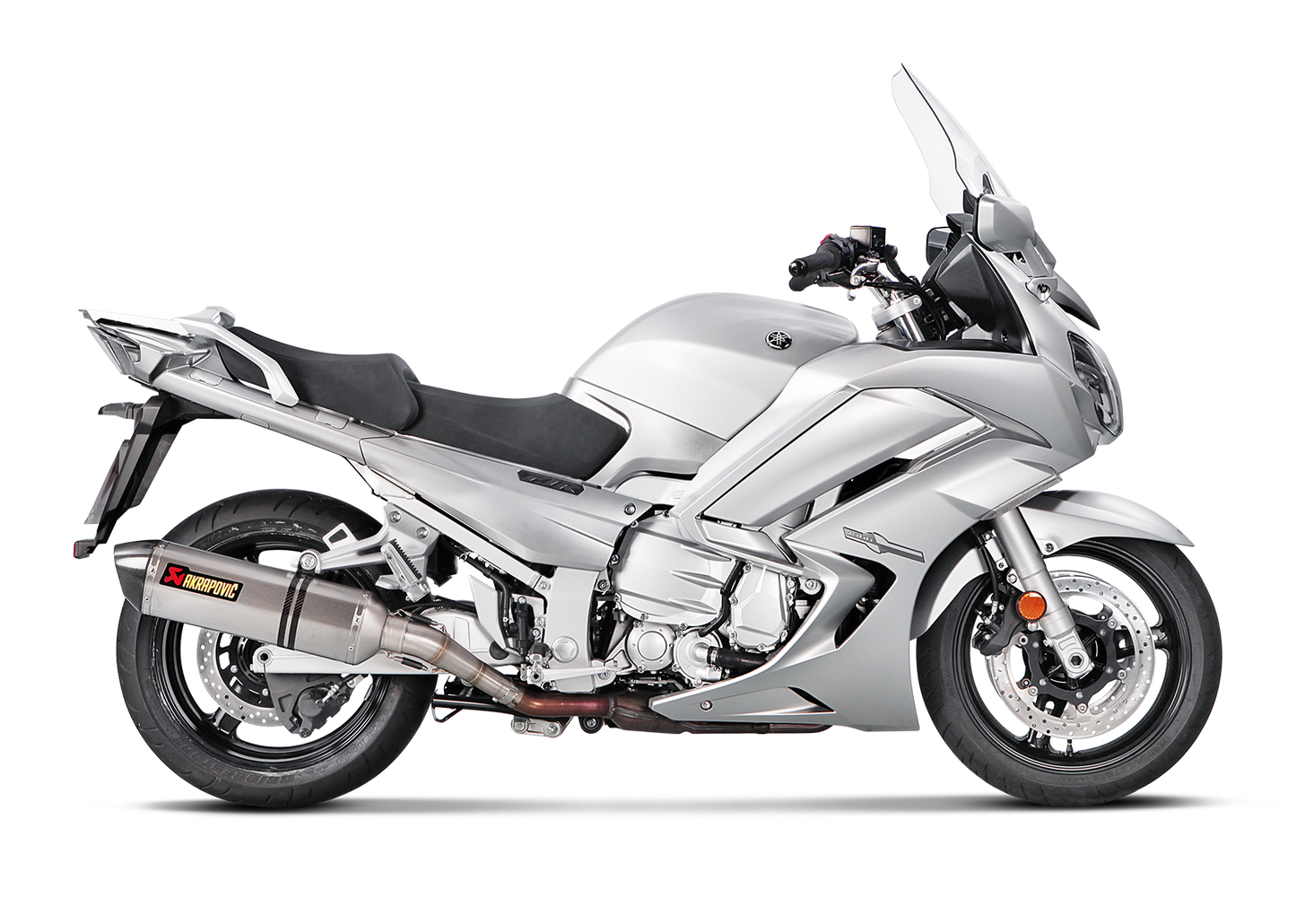 AKRAPOVIC S-Y13SO3-HT Yamaha FJR 1300 (2020+) Slip-On Exhaust (titanium) – Accessories in the 2WheelsHero Motorcycle Aftermarket Accessories and Parts Online Shop