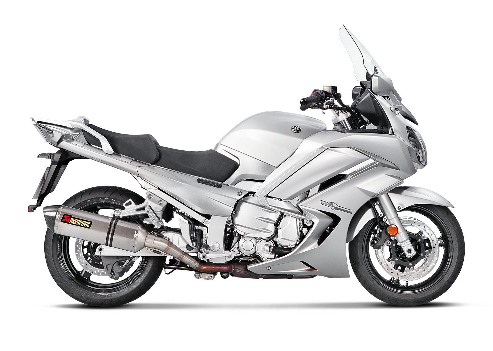 AKRAPOVIC S-Y13SO3-HT Yamaha FJR 1300 (2020+) Slip-On Exhaust (titanium) – Accessories in the 2WheelsHero Motorcycle Aftermarket Accessories and Parts Online Shop