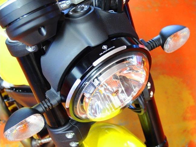 CFSCRA01 - DUCABIKE Ducati Scrambler Headlight Trim – Accessories in the Motodeal Motorcycle Aftermarket Accessories and Parts Online Shop
