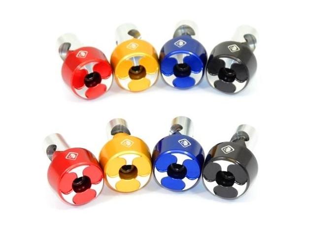 CM0314 - DUCABIKE Ducati Handlebar Weights (universal for 14-15 mm) – Accessories in the Motodeal Motorcycle Aftermarket Accessories and Parts Online Shop