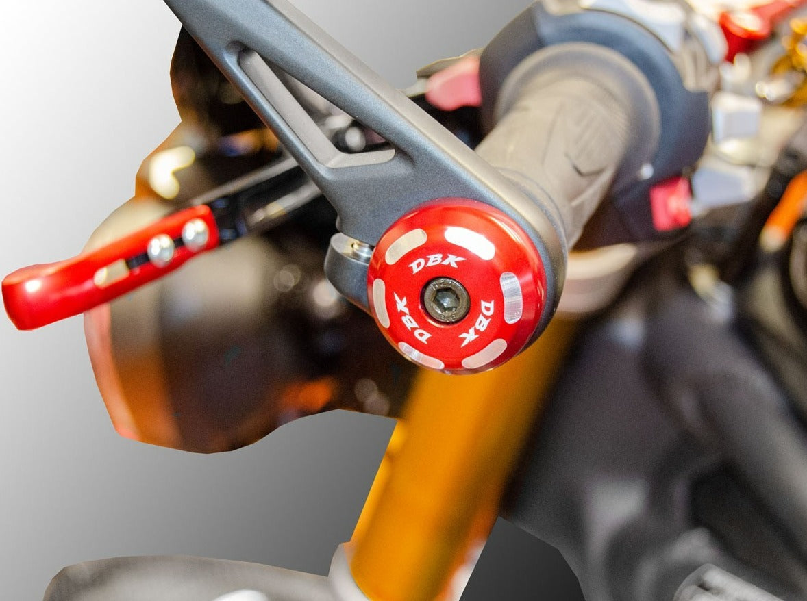 CM10 - DBK Triumph Handlebar Caps – Accessories in the Motodeal Motorcycle Aftermarket Accessories and Parts Online Shop