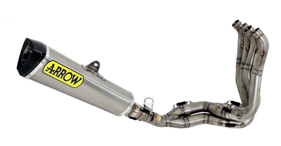 ARROW 71116CKZ BMW S1000RR (2009+) Titanium Full Exhaust System "Competition Evo Race-Tech" (racing) – Accessories in the 2WheelsHero Motorcycle Aftermarket Accessories and Parts Online Shop