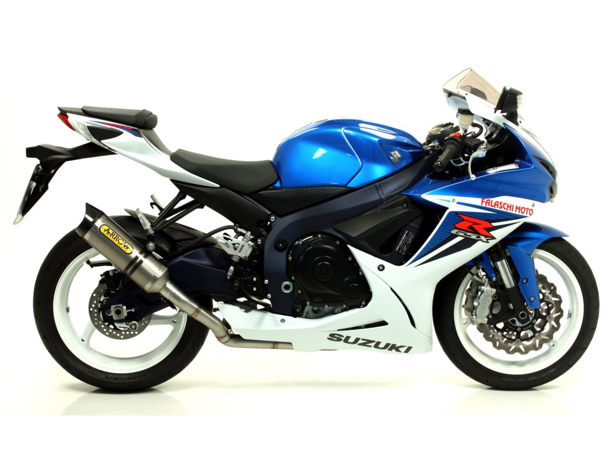 ARROW 71107CKZ Suzuki GSXR750 IE (2011+) Titanium Full Exhaust System "Competition Evo Thunder" (racing) – Accessories in the 2WheelsHero Motorcycle Aftermarket Accessories and Parts Online Shop