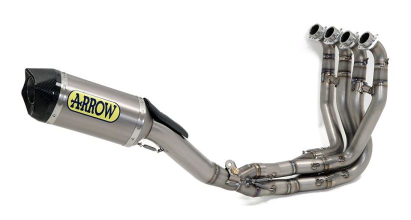 ARROW 71142CKZ BMW S1000RR (2015+) Titanium Full Exhaust System "Competition Evo Low Works" (racing) – Accessories in the 2WheelsHero Motorcycle Aftermarket Accessories and Parts Online Shop