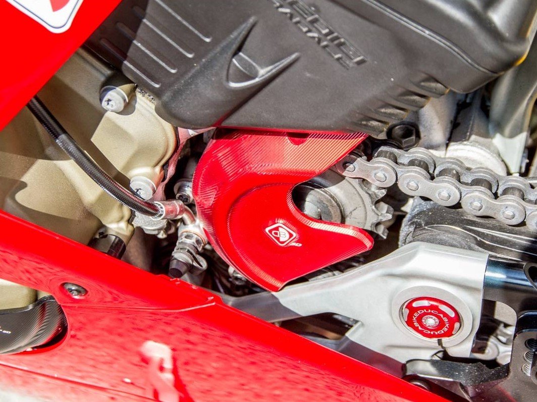 CP11 - DUCABIKE Ducati Panigale V4 / Streetfighter Front Sprocket Cover – Accessories in the Motodeal Motorcycle Aftermarket Accessories and Parts Online Shop