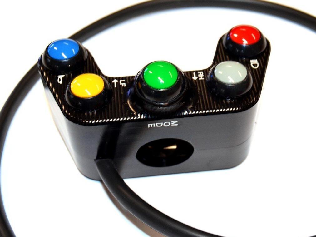 CPPI02 - DUCABIKE 7 Buttons Switched Handlebar (street edition) – Accessories in the Motodeal Motorcycle Aftermarket Accessories and Parts Online Shop