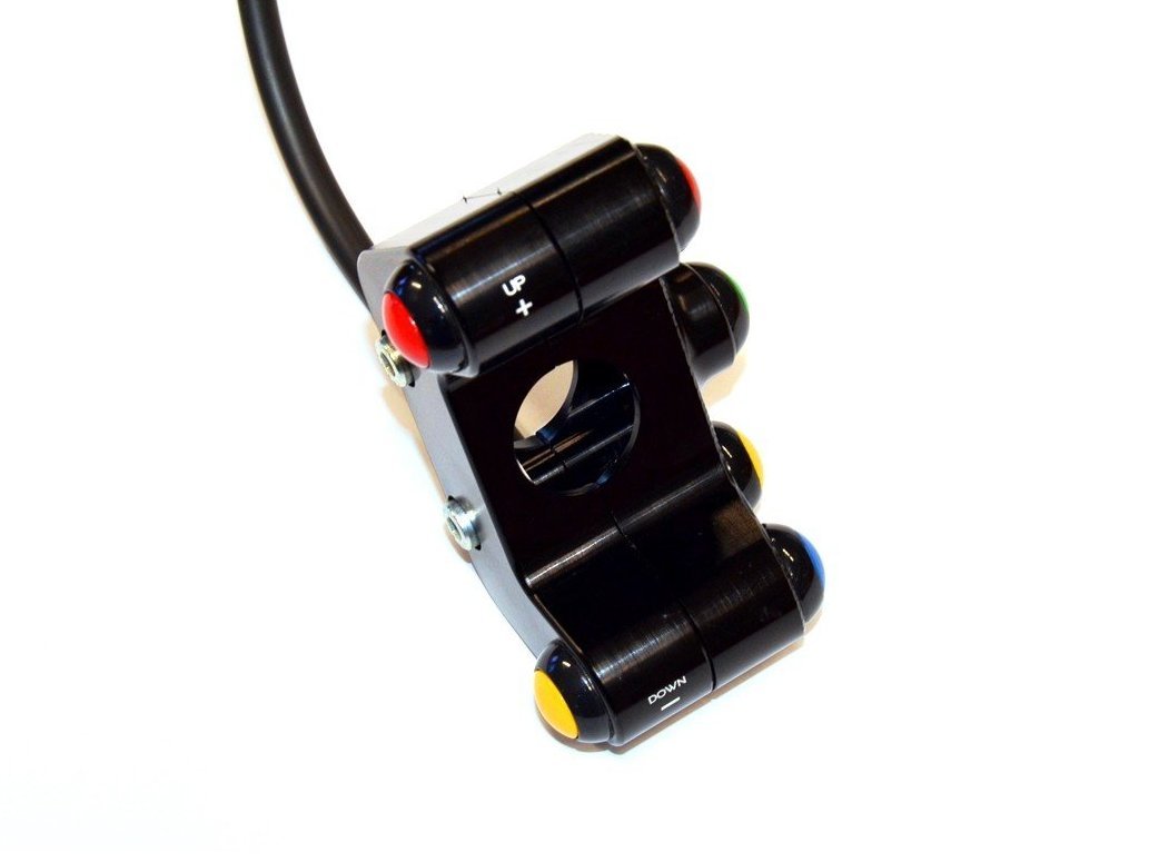 CPPI02 - DUCABIKE 7 Buttons Switched Handlebar (street edition) – Accessories in the Motodeal Motorcycle Aftermarket Accessories and Parts Online Shop