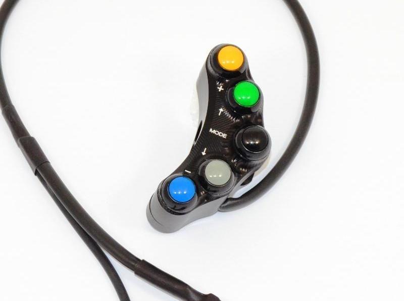 CPPI03 - DUCABIKE Ducati 6 Buttons Switched Handlebar (racing edition) – Accessories in the Motodeal Motorcycle Aftermarket Accessories and Parts Online Shop
