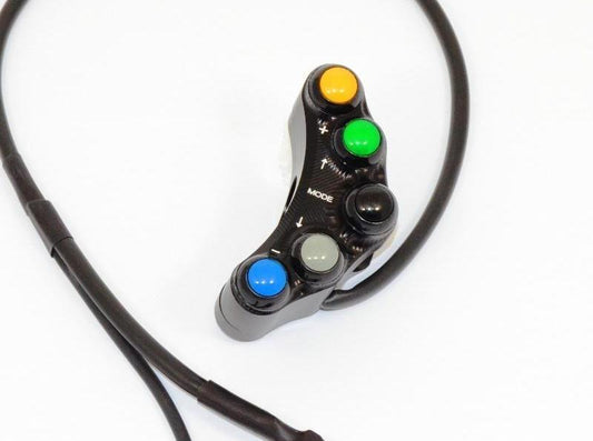 CPPI03 - DUCABIKE Ducati 6 Buttons Switched Handlebar (racing edition) – Accessories in the Motodeal Motorcycle Aftermarket Accessories and Parts Online Shop