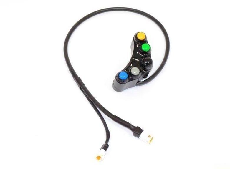CPPI03 - DUCABIKE Ducati 6 Buttons Switched Handlebar (racing edition) – Accessories in the Motodeal Motorcycle Aftermarket Accessories and Parts Online Shop