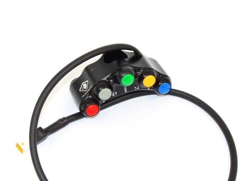 CPPI04 - DUCABIKE Ducati Superbike 1098/1198/848 7 Buttons Switched Handlebar (street edition) – Accessories in the Motodeal Motorcycle Aftermarket Accessories and Parts Online Shop
