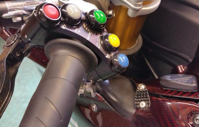 CPPI04 - DUCABIKE Ducati Superbike 1098/1198/848 7 Buttons Switched Handlebar (street edition) – Accessories in the Motodeal Motorcycle Aftermarket Accessories and Parts Online Shop