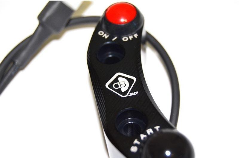 CPPI06 - DUCABIKE Brake Pump Bracket with Integrated Buttons (Brembo Radial/RCS) – Accessories in the Motodeal Motorcycle Aftermarket Accessories and Parts Online Shop