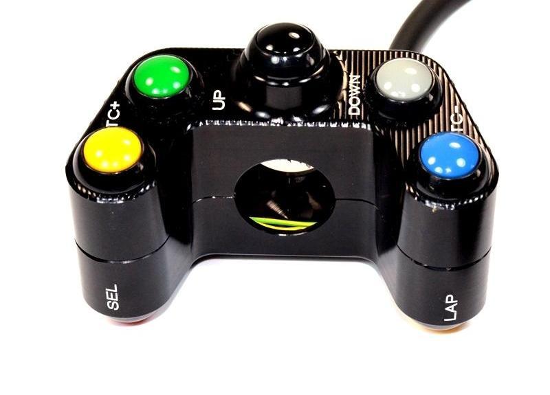 CPPI08 - DUCABIKE Ducati Panigale V4 (2018+) 7 Buttons Switched Handlebar (racing edition) – Accessories in the Motodeal Motorcycle Aftermarket Accessories and Parts Online Shop