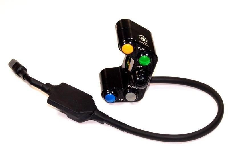 CPPI08 - DUCABIKE Ducati Panigale V4 (2018+) 7 Buttons Switched Handlebar (racing edition) – Accessories in the Motodeal Motorcycle Aftermarket Accessories and Parts Online Shop