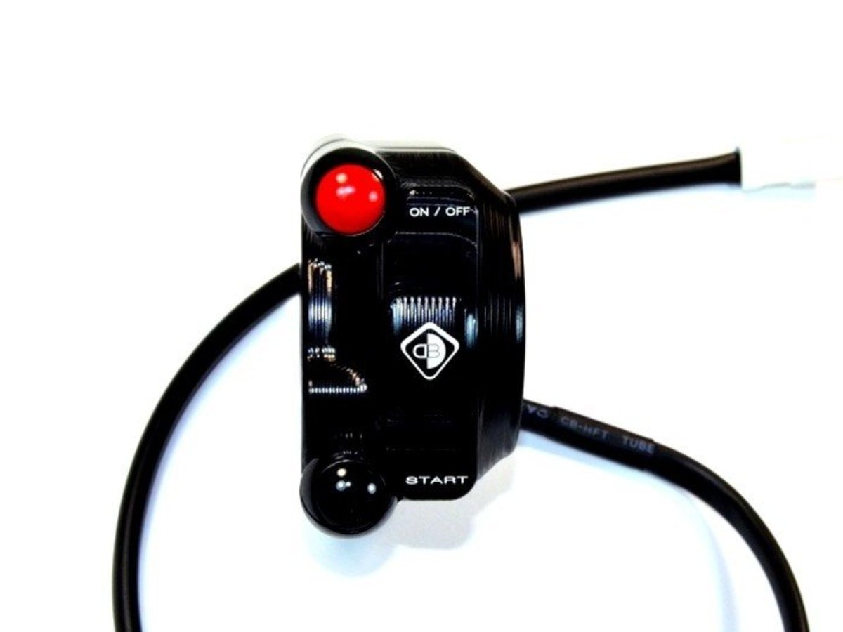 CPPI09 - DUCABIKE Ducati 899/959/1199/1299 Panigale Gas Control Panel with Integrated Push Button – Accessories in the Motodeal Motorcycle Aftermarket Accessories and Parts Online Shop