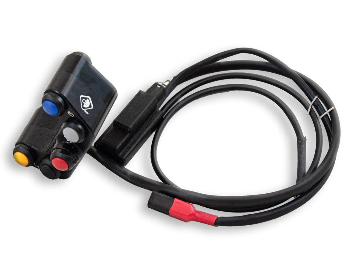 CPPI17 - DBK BMW M1000RR / S1000RR Left Push Button Panel (racing) – Accessories in the Motodeal Motorcycle Aftermarket Accessories and Parts Online Shop