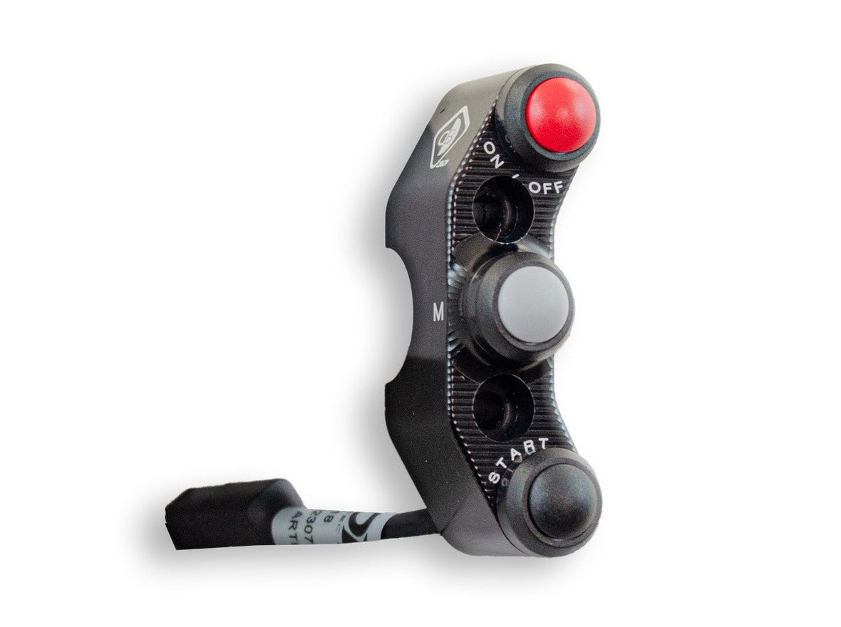 CPPI18 - DBK BMW M1000RR / S1000RR Brake Pump Clamp with Integrated Push Button Panel – Accessories in the Motodeal Motorcycle Aftermarket Accessories and Parts Online Shop