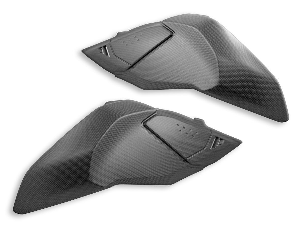 CRB151O - DUCABIKE Ducati Hypermotard 698 Mono / RVE (2024+) Carbon Tank Side Covers – Accessories in the Motodeal Motorcycle Aftermarket Accessories and Parts Online Shop