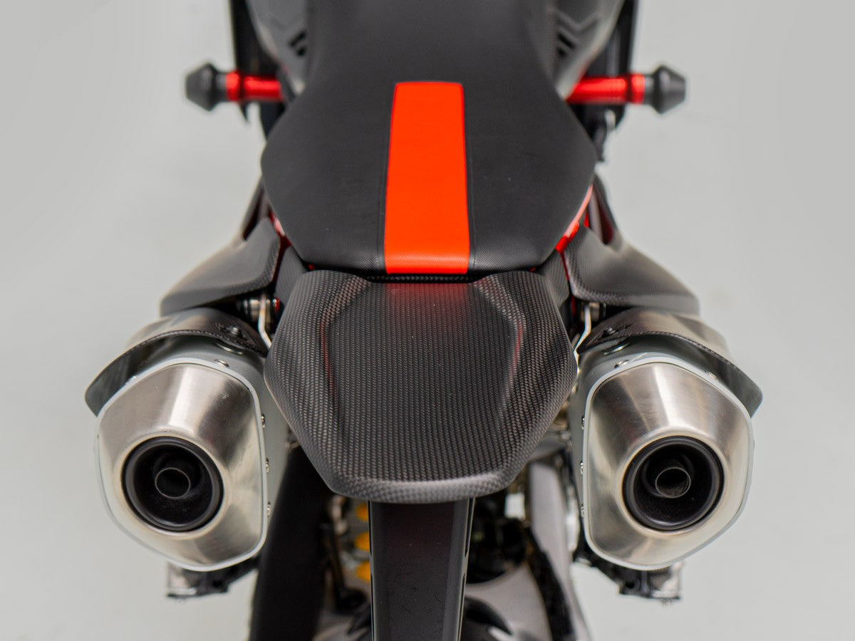 CRB162 - DUCABIKE Ducati Hypermotard 698 Mono (2024+) Carbon Exhaust Top Guards – Accessories in the Motodeal Motorcycle Aftermarket Accessories and Parts Online Shop