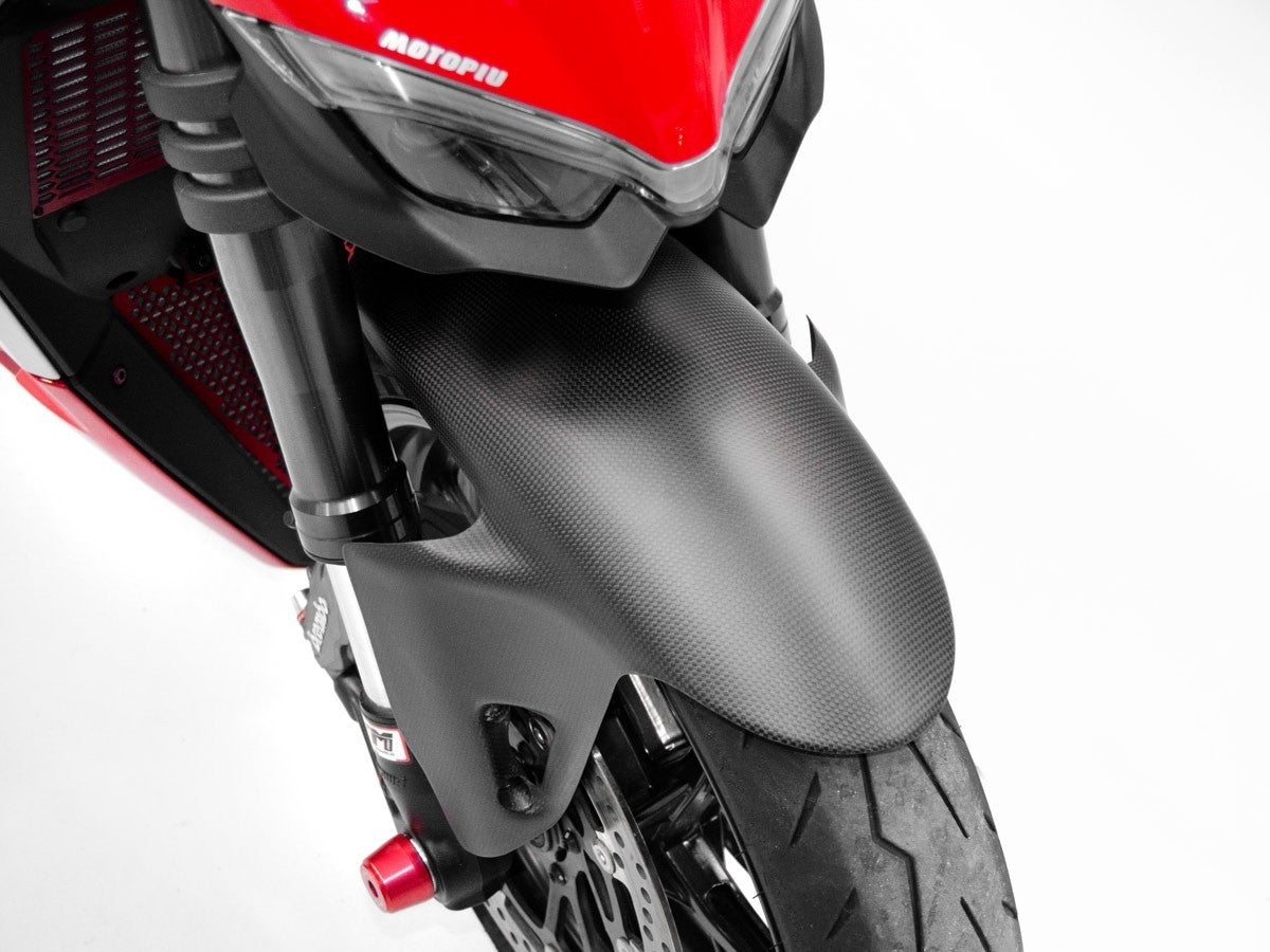 CRB18 - DBK Ducati Panigale V2 / V4 / Streetfighter (18/24) Carbon Front Fender – Accessories in the Motodeal Motorcycle Aftermarket Accessories and Parts Online Shop