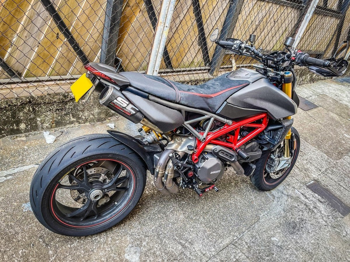 DBK DUCABIKE CRB194 Ducati Hypermotard 950 (2019+) Carbon Side Fairing Panels – Accessories in the Motodeal Motorcycle Aftermarket Accessories and Parts Online Shop