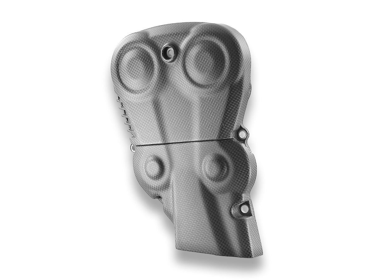 DBK DUCABIKE CRB195 Ducati Hypermotard 950 (2019+) Carbon Belt Covers – Accessories in the Motodeal Motorcycle Aftermarket Accessories and Parts Online Shop