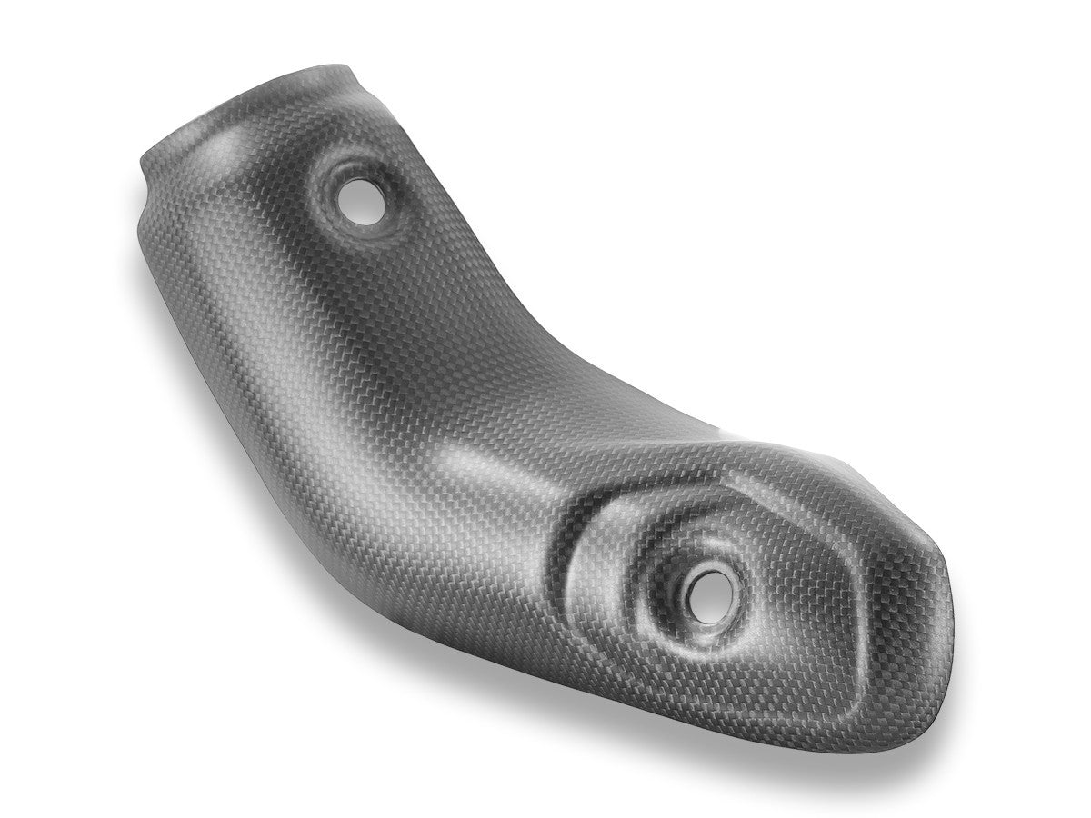 DBK DUCABIKE CRB208 Ducati Multistrada V4 (2024+) Carbon Exhaust Guard – Accessories in the Motodeal Motorcycle Aftermarket Accessories and Parts Online Shop
