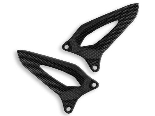 CRB69L - DBK Triumph Speed Triple 1200 RR / 1200 RS (2021+) Glossy Carbon Heel Guards – Accessories in the Motodeal Motorcycle Aftermarket Accessories and Parts Online Shop