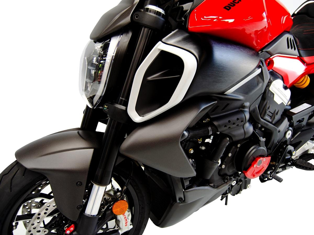 CRB73O - DUCABIKE Ducati Diavel V4 (2023+) Carbon Fairing Side Panels – Accessories in the Motodeal Motorcycle Aftermarket Accessories and Parts Online Shop