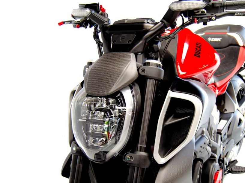 CRB76O - DUCABIKE Ducati Diavel V4 (2023+) Carbon Headlight Fairing – Accessories in the Motodeal Motorcycle Aftermarket Accessories and Parts Online Shop