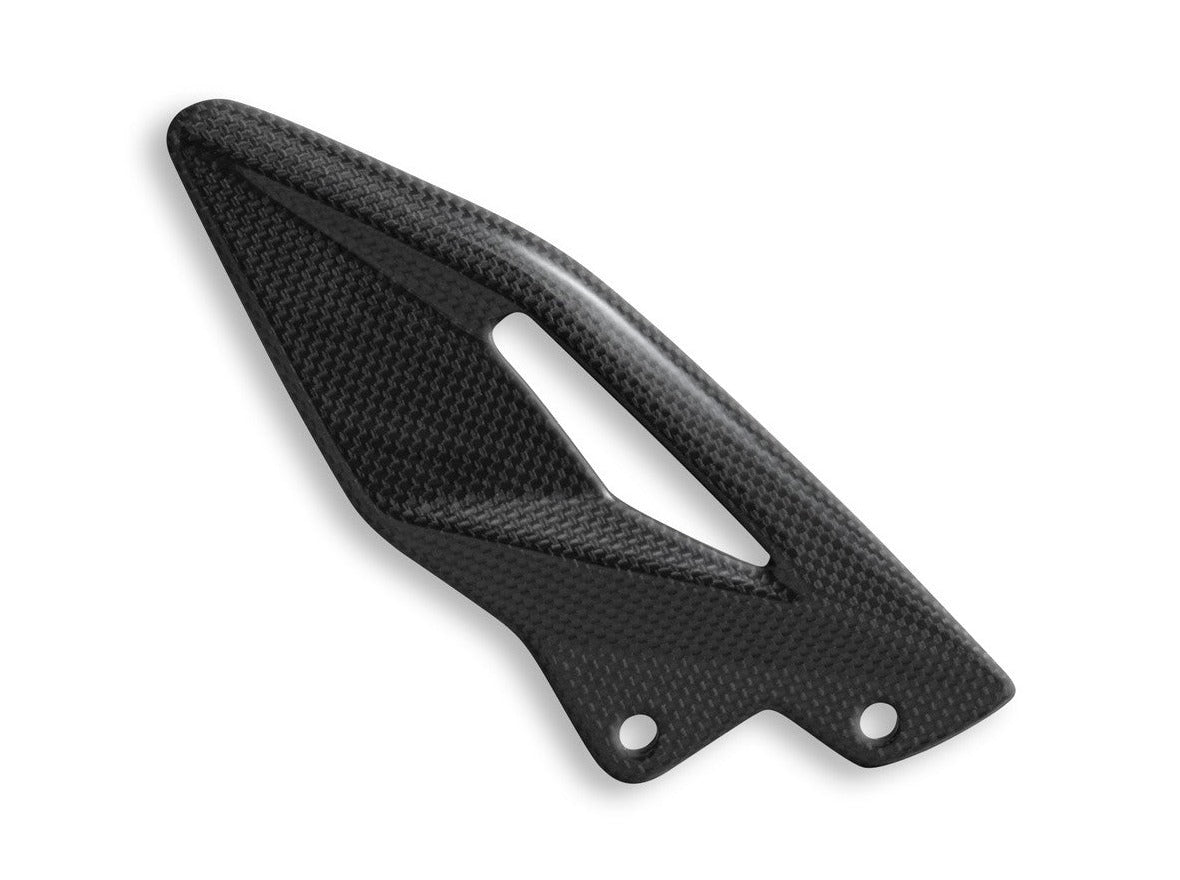 CRB90L - DBK Triumph Street Triple 765 S / R / RS (2017+) Glossy Carbon Heel Guards – Accessories in the Motodeal Motorcycle Aftermarket Accessories and Parts Online Shop