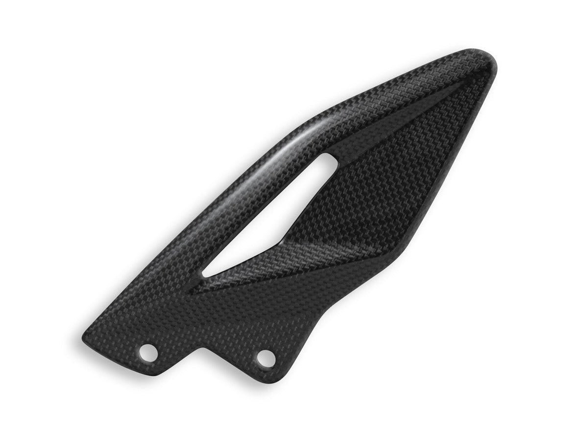CRB90L - DBK Triumph Street Triple 765 S / R / RS (2017+) Glossy Carbon Heel Guards – Accessories in the Motodeal Motorcycle Aftermarket Accessories and Parts Online Shop