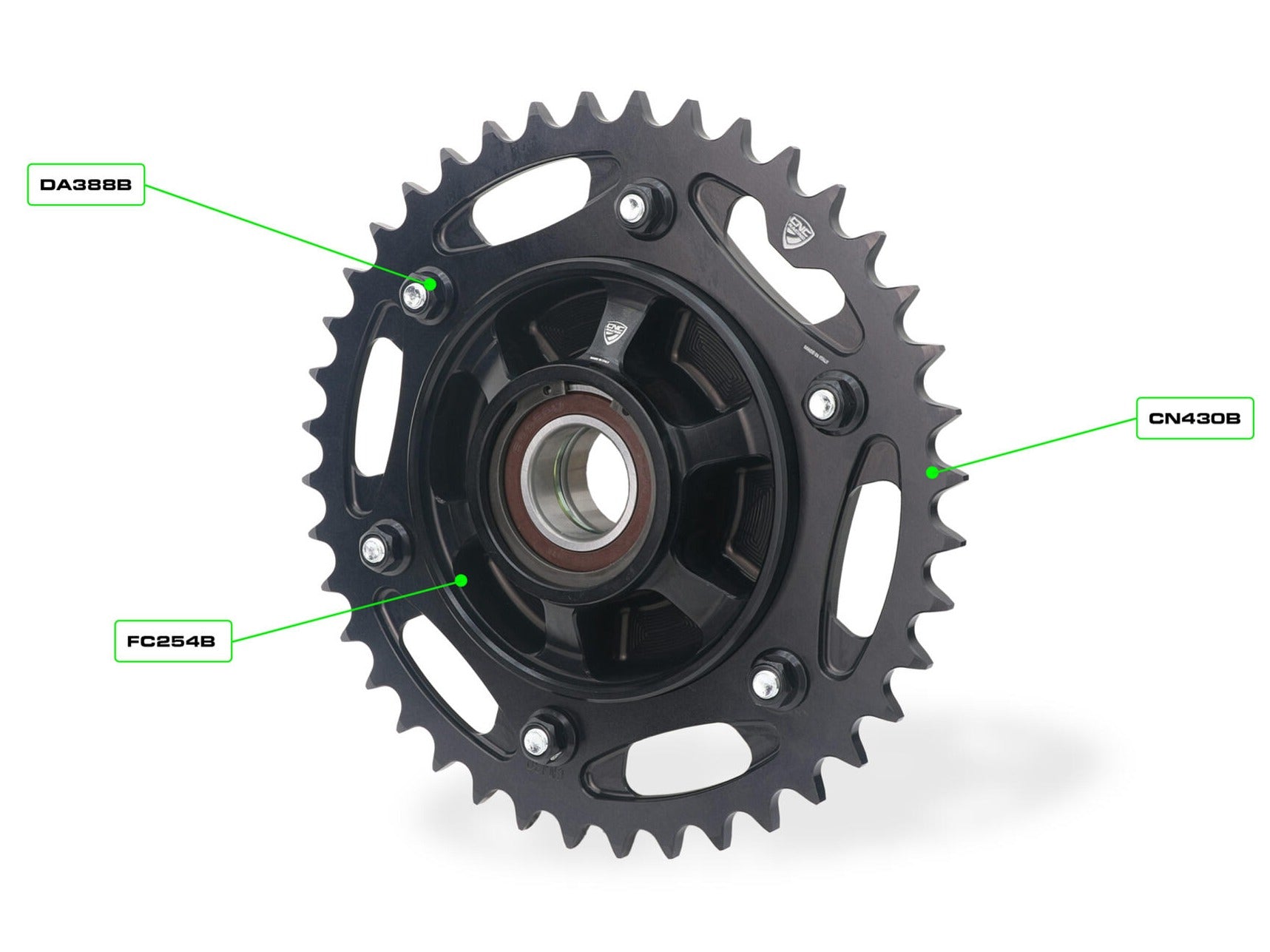 FC254 - CNC RACING Ducati Multistrada V2 (2025+) Rear Sprocket Flange – Accessories in the Motodeal Motorcycle Aftermarket Accessories and Parts Online Shop