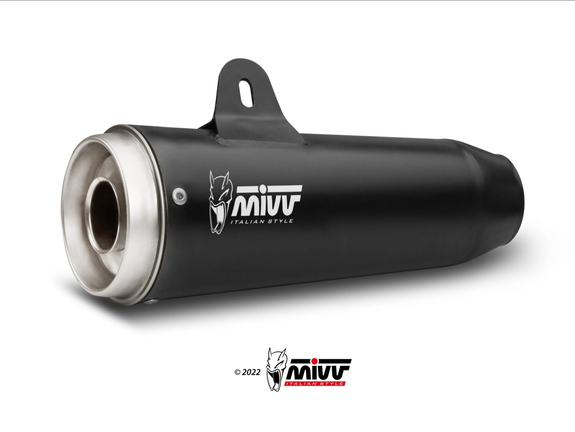 MIVV M.012 MOTO GUZZI V7 III ( 2017 / 20 ) Dual Slip-on Exhaust "Ghibli" (black; approved) – Accessories in the 2WheelsHero Motorcycle Aftermarket Accessories and Parts Online Shop