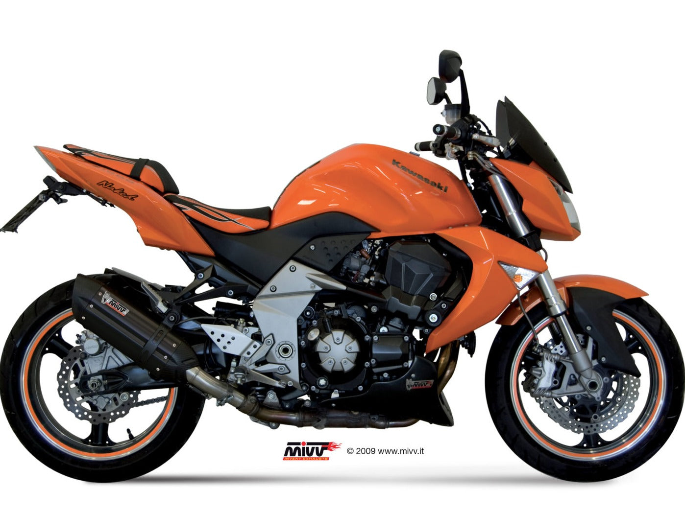 MIVV K.020 KAWASAKI Z 1000 ( 2007 / 09 ) Dual Slip On Exhaust "Suono" (black; approved) – Accessories in the 2WheelsHero Motorcycle Aftermarket Accessories and Parts Online Shop