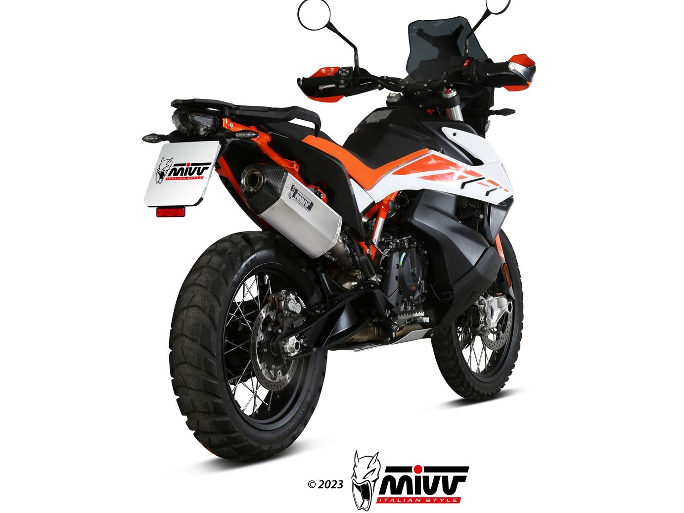 MIVV KT.021 KTM 790 / 890 ADVENTURE / R / SMT ( 2019+ ) Slip-on Exhaust "Speed Edge" ( stainless steel; approved) – Accessories in the 2WheelsHero Motorcycle Aftermarket Accessories and Parts Online Shop