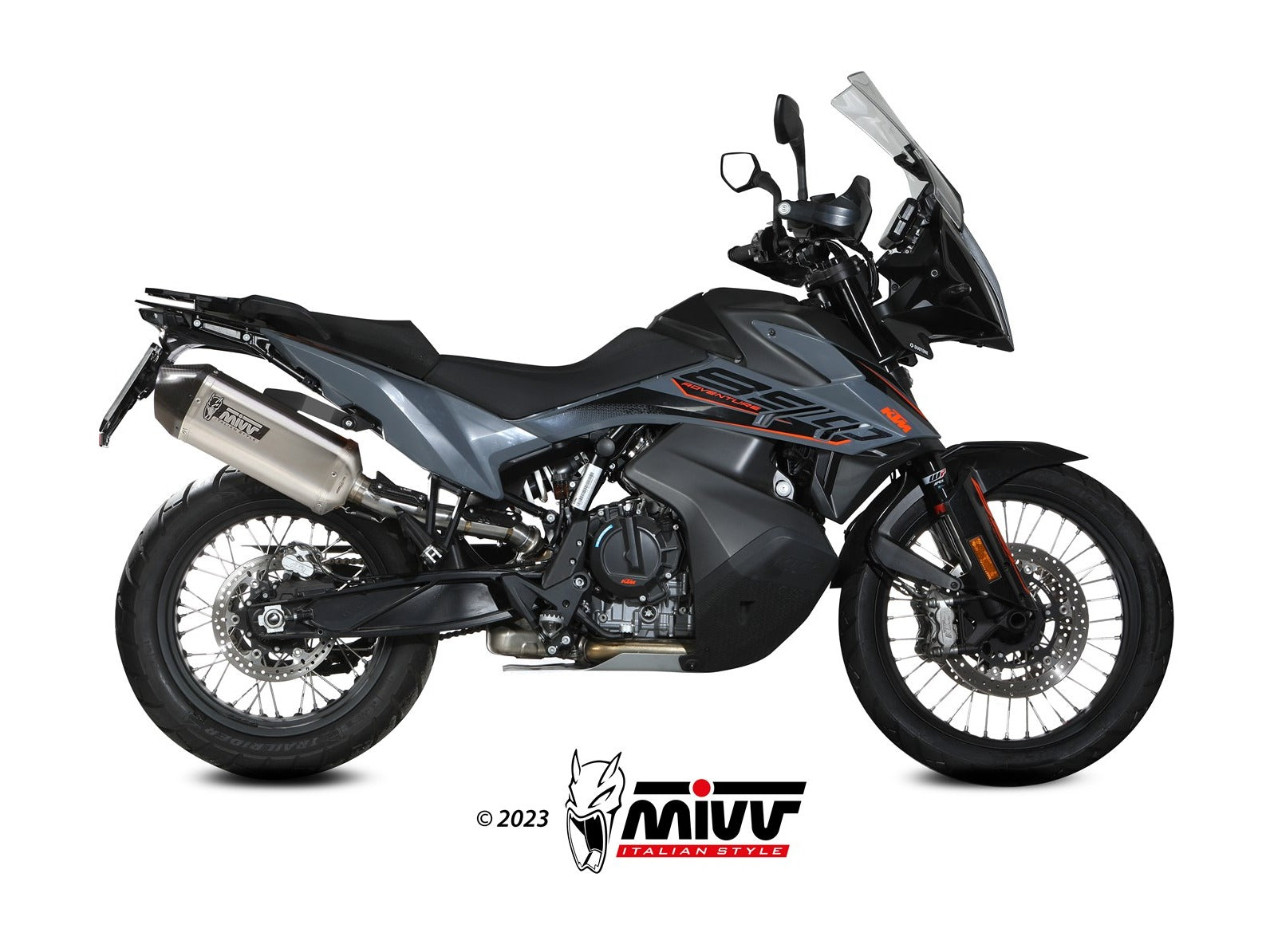 MIVV KT.021 KTM 790 / 890 ADVENTURE / R / SMT ( 2019+ ) Slip-on Exhaust "Speed Edge" ( stainless steel; approved) – Accessories in the 2WheelsHero Motorcycle Aftermarket Accessories and Parts Online Shop