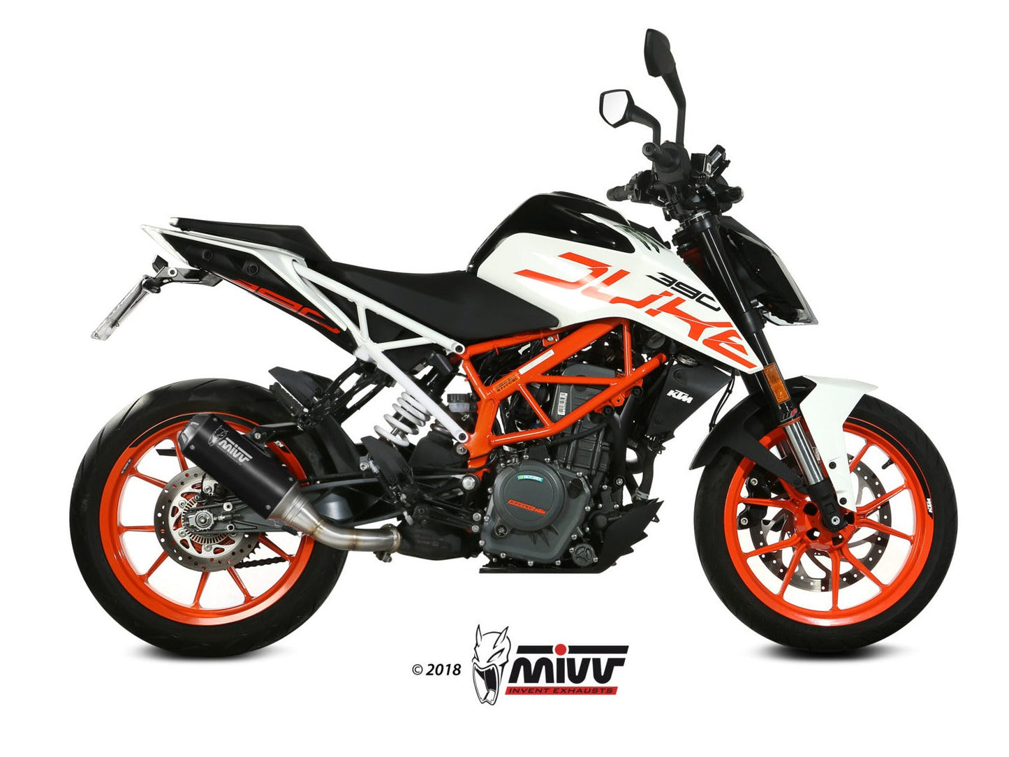 MIVV KT.019 KTM 125/390 DUKE / 125/390 RC ( 2017 / 20 ) Slip-on Exhaust "MK3" ( black; not approved) – Accessories in the 2WheelsHero Motorcycle Aftermarket Accessories and Parts Online Shop