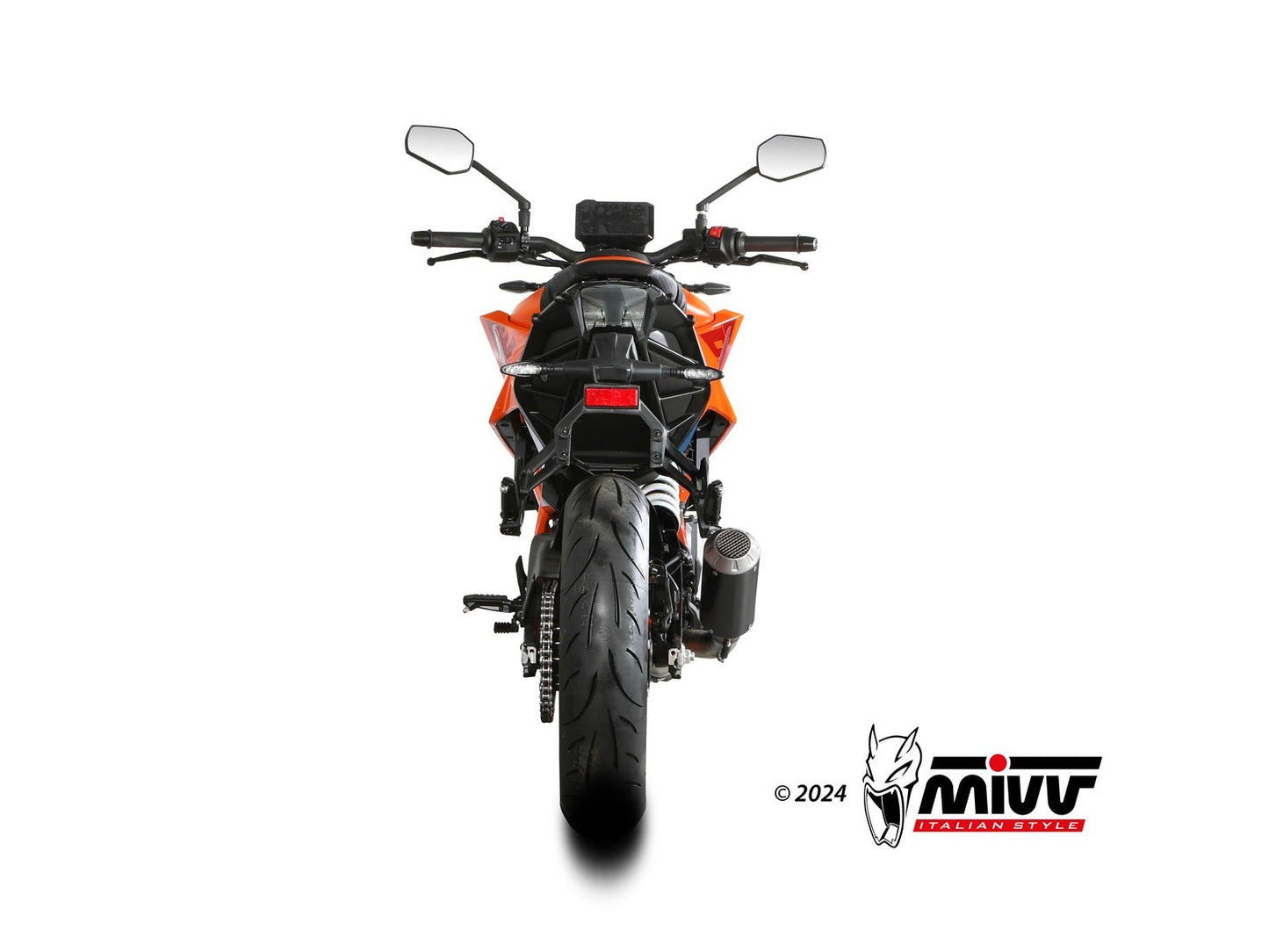 MIVV KT.031 KTM 125 / 390 DUKE ( 2024+ ) Slip-on High Exhaust "MK3" ( black; not approved) – Accessories in the 2WheelsHero Motorcycle Aftermarket Accessories and Parts Online Shop
