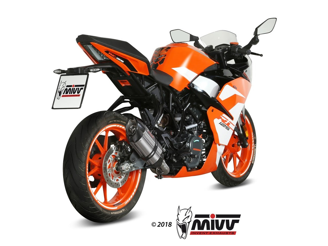 MIVV KT.019 KTM 125/390 DUKE / 125/390 RC ( 2017 / 20 ) Slip-on Exhaust "Suono" ( stainless steel; approved) – Accessories in the 2WheelsHero Motorcycle Aftermarket Accessories and Parts Online Shop