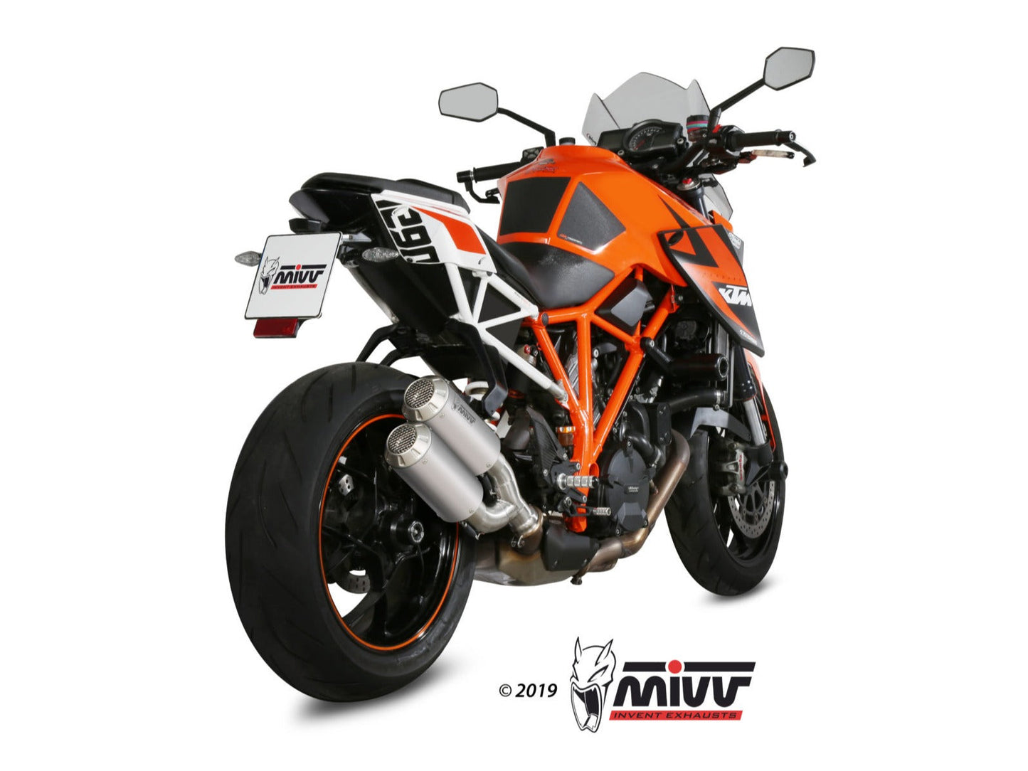 MIVV KT.022 KTM 1290 SUPERDUKE ( 2014 / 16 ) Dual Slip-on Exhaust "MK3" ( stainless steel; approved) – Accessories in the 2WheelsHero Motorcycle Aftermarket Accessories and Parts Online Shop