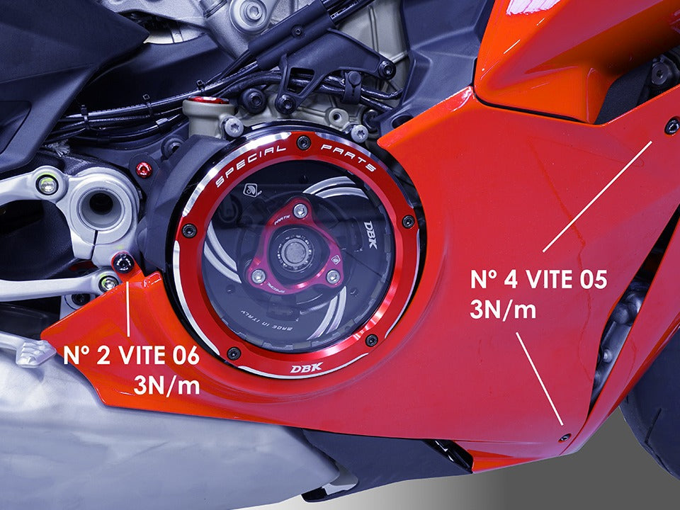 KVT100 - DBK Ducati Panigale V4/ V4S (2025+) Fairing Screws Kit – Accessories in the Motodeal Motorcycle Aftermarket Accessories and Parts Online Shop