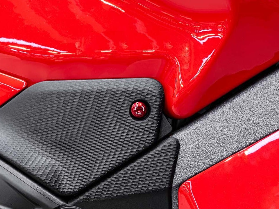 KVT97 - DBK Ducati Panigale V4/ V4S (2025+) Tank Cover Screws Kit – Accessories in the Motodeal Motorcycle Aftermarket Accessories and Parts Online Shop