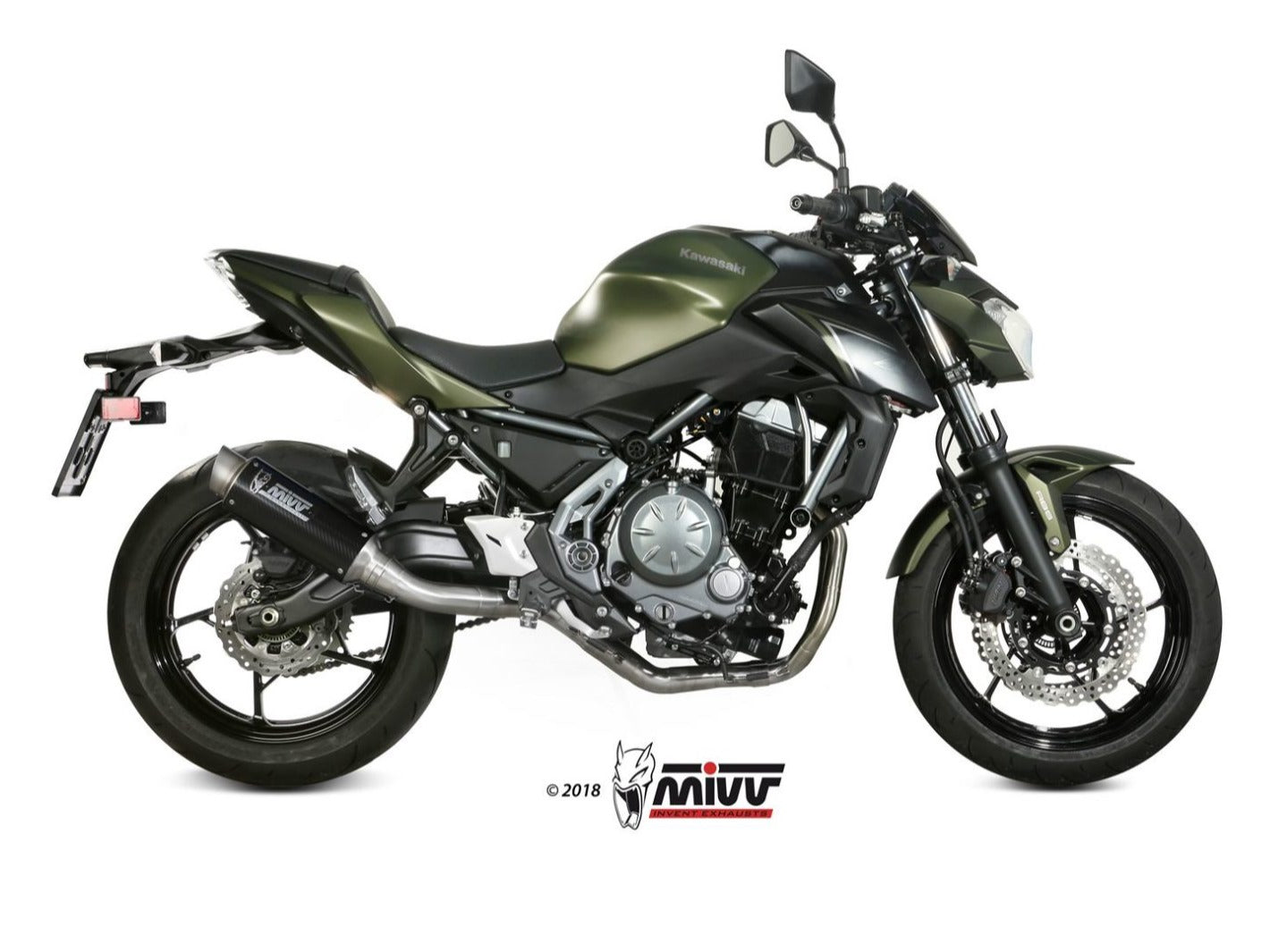 MIVV K.044 KAWASAKI NINJA 650 / Z 650 ( 2017 / 23 ) Full System High Exhaust "GP PRO" (carbon; approved) – Accessories in the 2WheelsHero Motorcycle Aftermarket Accessories and Parts Online Shop