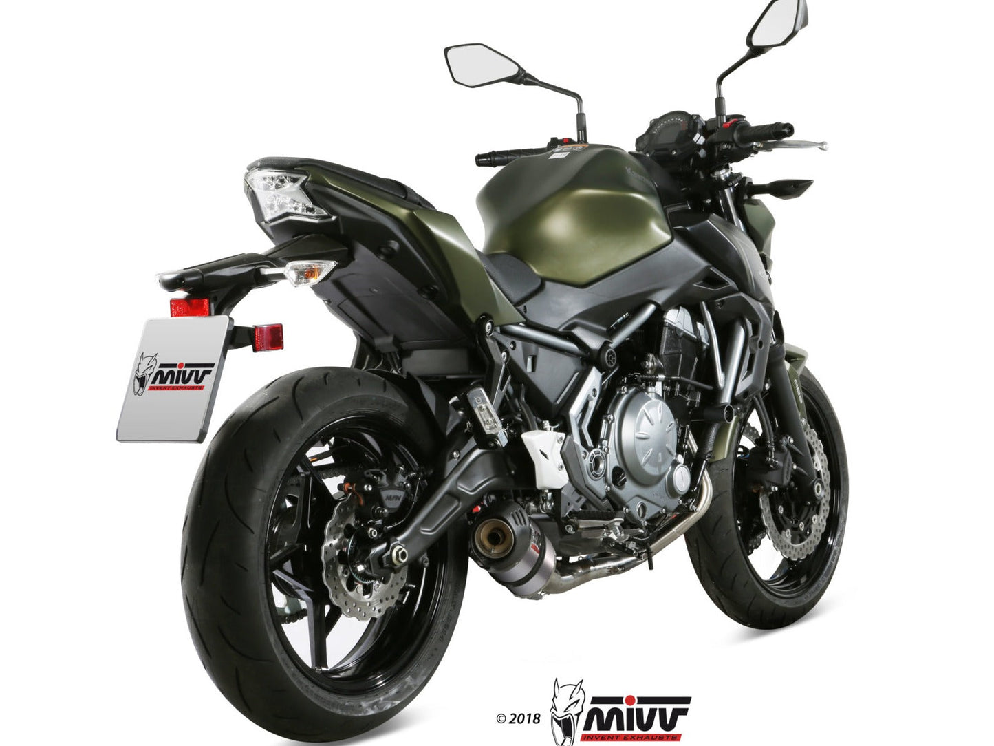 MIVV K.044 KAWASAKI NINJA 650 / Z 650 ( 2017 / 23 ) Full System Exhaust "Oval" (titanium + carbon cap; approved) – Accessories in the 2WheelsHero Motorcycle Aftermarket Accessories and Parts Online Shop