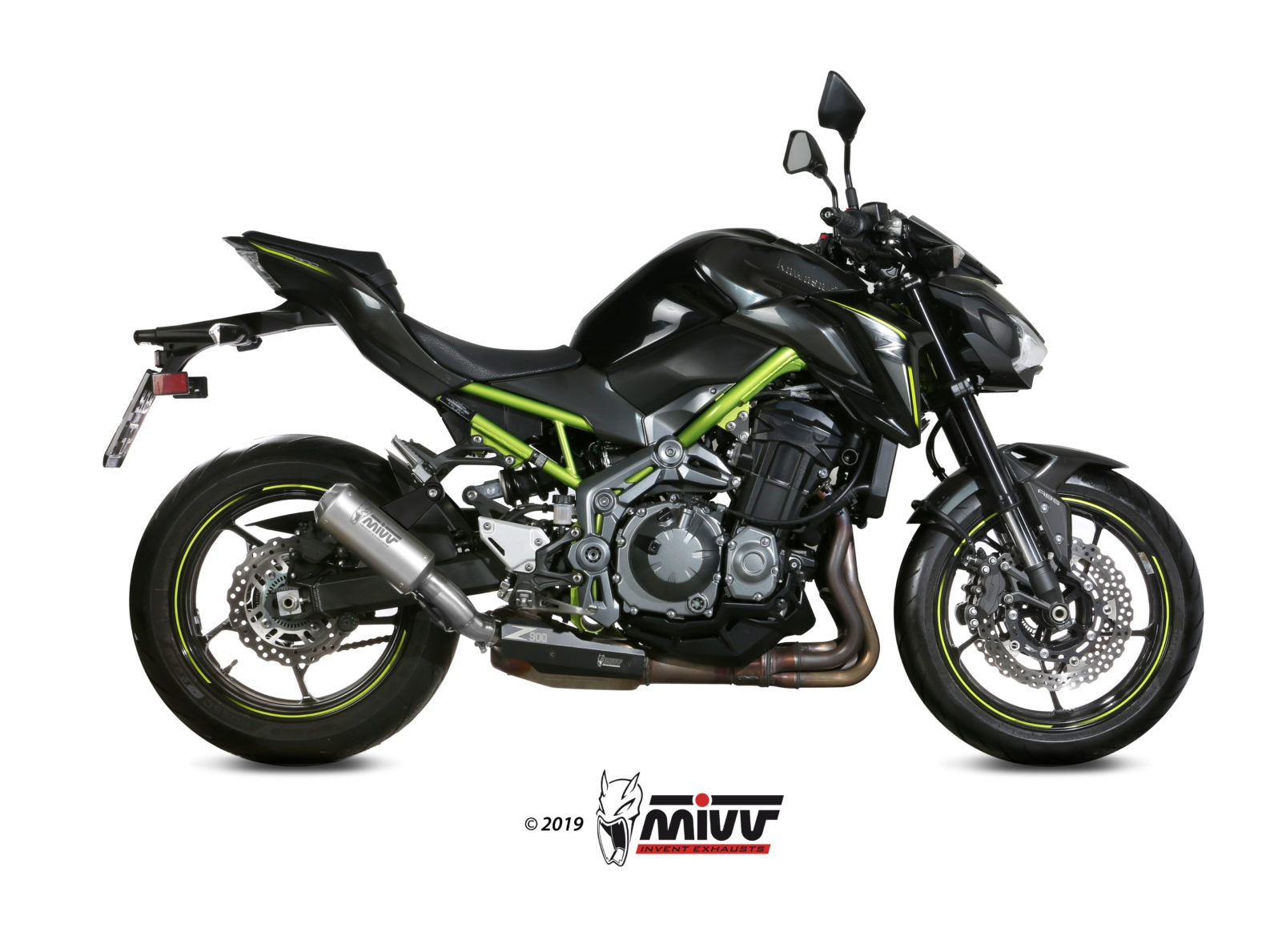 MIVV K.045 KAWASAKI Z900 ( 2017 / 19 ) Slip-on Exhaust "MK3" (stainless steel; approved) – Accessories in the 2WheelsHero Motorcycle Aftermarket Accessories and Parts Online Shop
