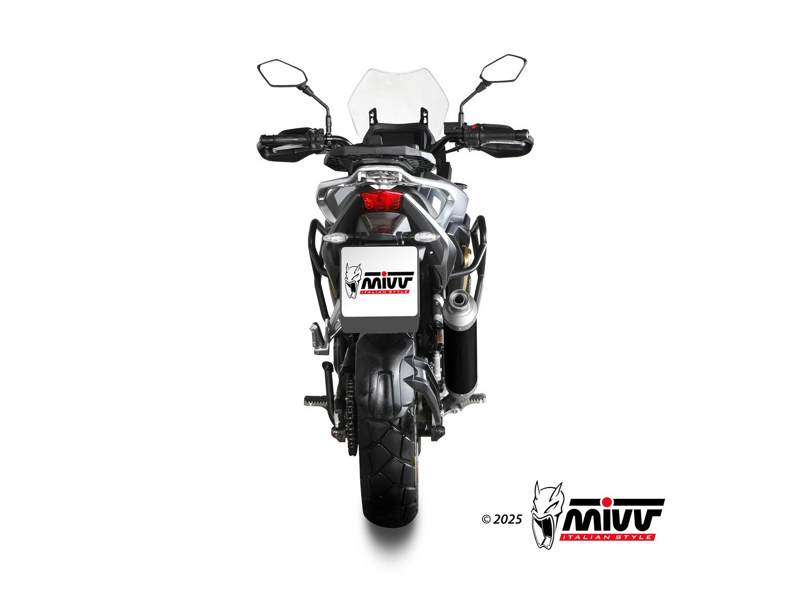 MIVV KO.003 KOVE 510 X ( 2024+ ) Slip-on Exhaust "Dakar" (black; approved) – Accessories in the 2WheelsHero Motorcycle Aftermarket Accessories and Parts Online Shop